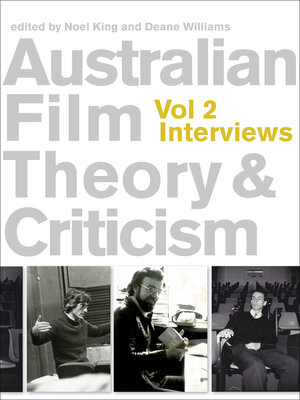 cover image of Australian Film Theory and Criticism